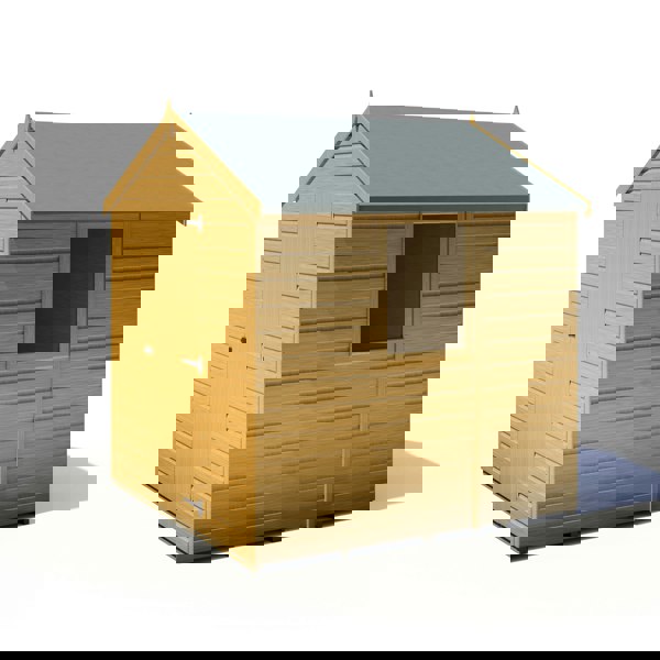 Shire Faroe 6x6 12mm interlock Clad wooden Shed