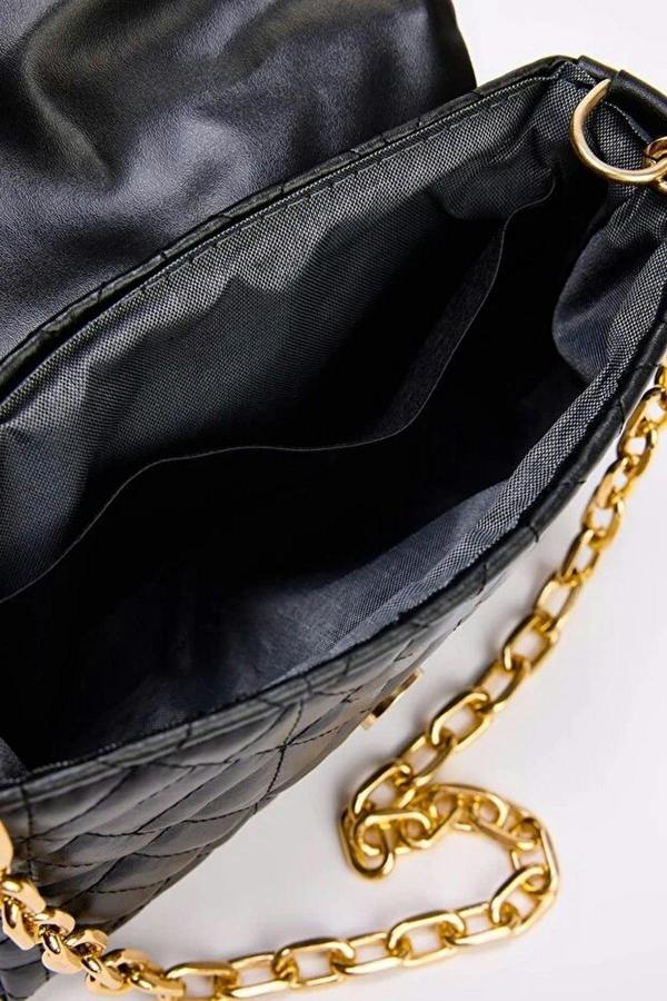 WOVCOR Quilted Chain Strap Hand and Shoulder Bag