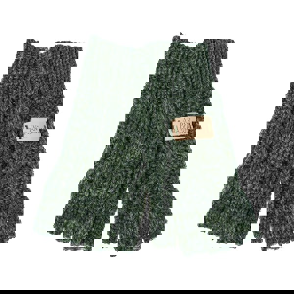 Aran Classic Cable Fingerless Gloves Aran Classic Cable Fingerless Gloves | Soft Cozy Knit Design