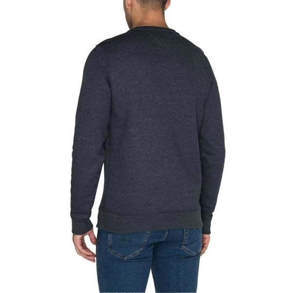 Tommy Jeans Mens Fleece Lined Sweatshirt - Navy - 