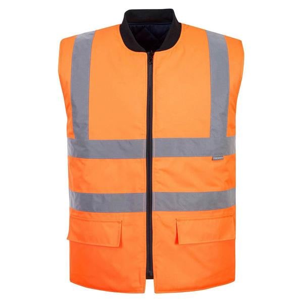 Hi-Vis Reversible Bodywarmer Portwest