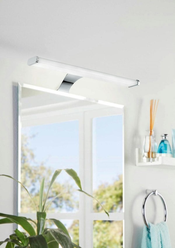 EGLO Vinchio LED Chrome-Coloured Mirror Light
