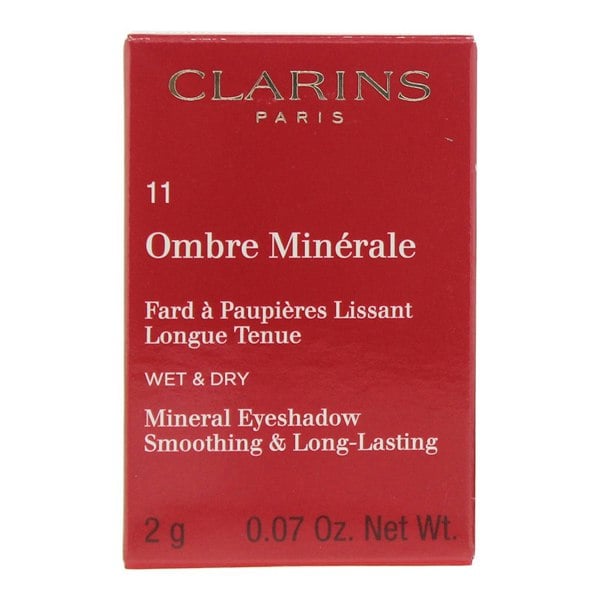 Clarins Ombre Minérale Smoothing & Long-Lasting 11 Silver Green Cosmetics 2g