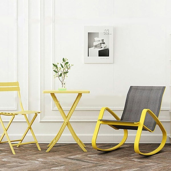 IP023 Modern Rocking Chair, Indoor/ Outdoor Furniture-Weilai Concept-Weilai Concept