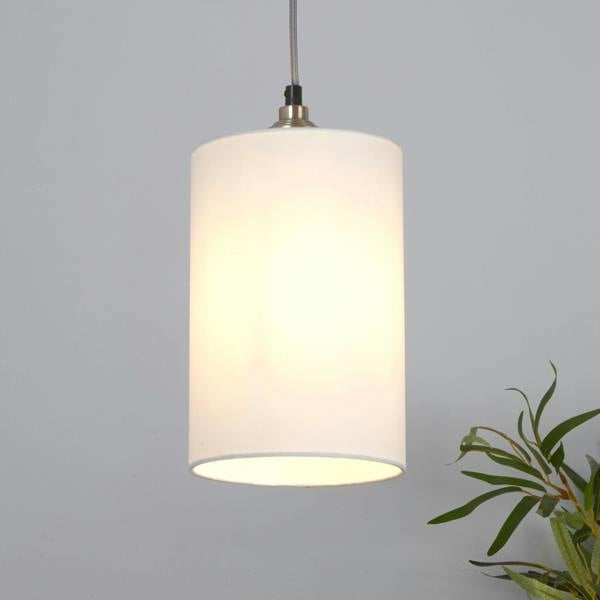 TC CYLINDER SHADE 16CM WHITE