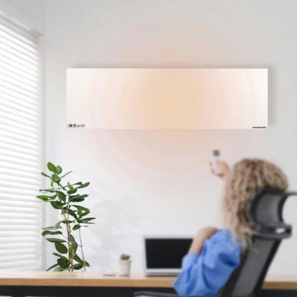 Mirrorstone Heating Mirrorstone 550W Pro Infrared Heating Panel With Remote