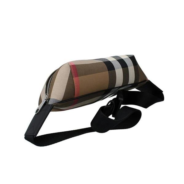 Burberry Sonny Check Bumbag - Taupe Brown