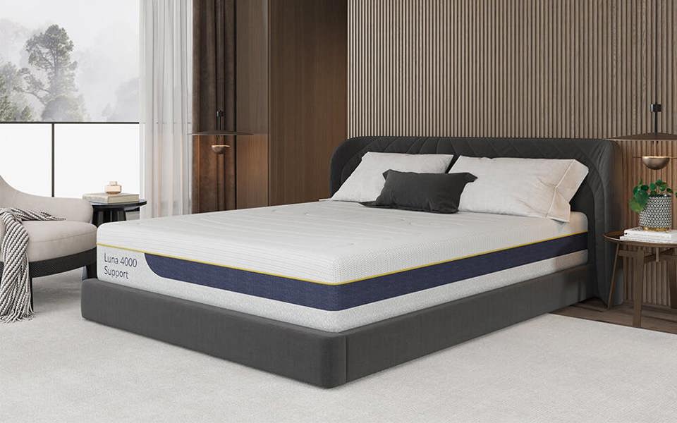 Luna 4000 Support Gel Memory Pocket Hybrid Mattress Image