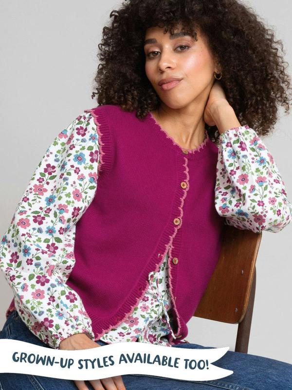 Kite Girls Organic Fortune Cardi