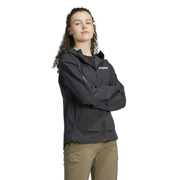 Adidas Womens/Ladies Terrex Multi Soft Shell Jacket - Black - 
