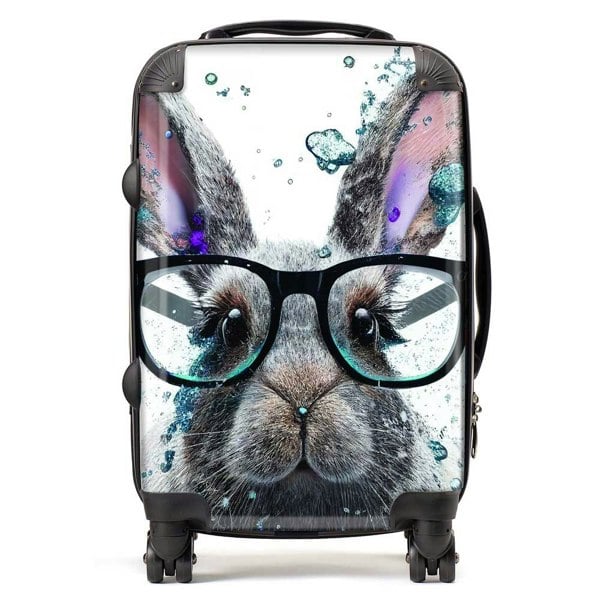 Warren Reed Rabbit Splashart Suitcase