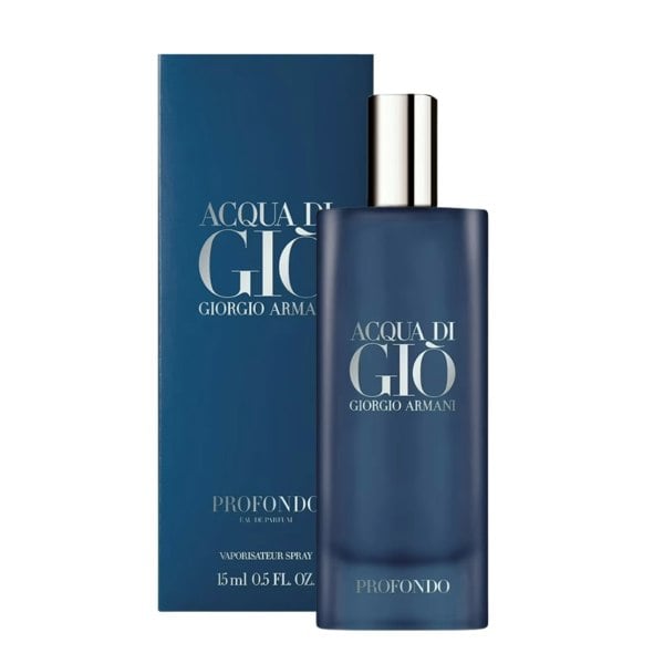 Armani Men's Aftershave 15ml Armani Acqua Di Gio Profondo Eau de Parfum Men's Aftershave Spray (15ml, 75ml, 125ml)