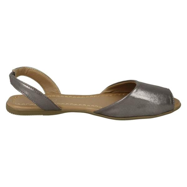 Spot On Ladies Spot On Flat Slingback Mule Sandals