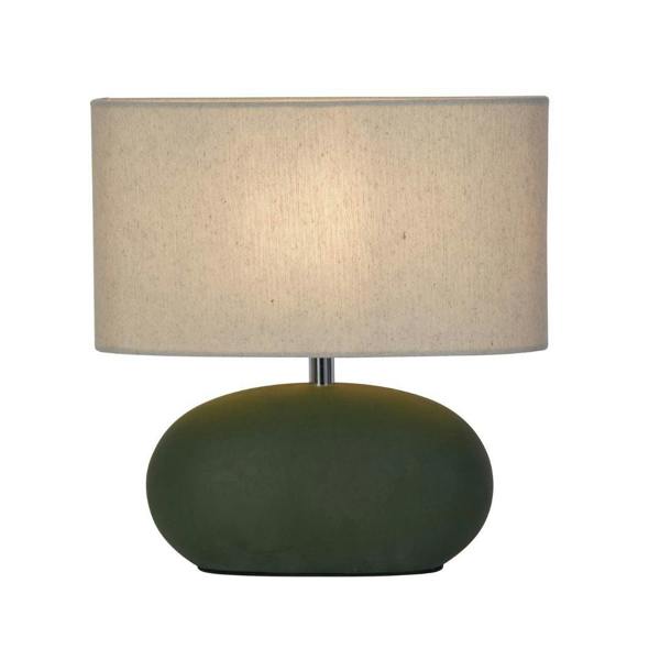 Pagazzi Lighting Eveline Green Ceramic Table Lamp