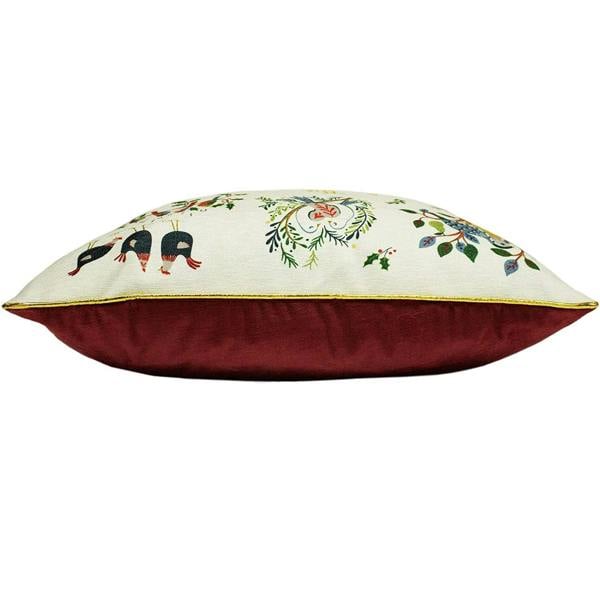 Furn Twelve Days of Christmas Cushion Cover - Multicoloured - 