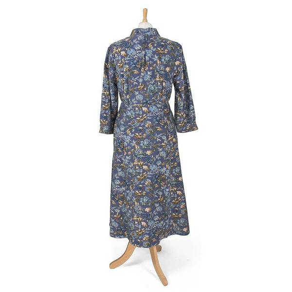 Museum Selection Floral Corduroy Dress