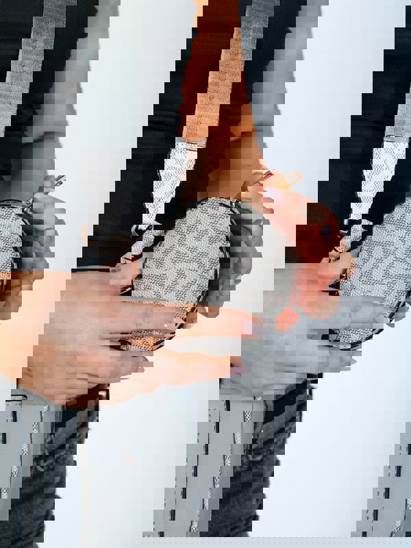 SVNX Crossbody with Coin Pouch in Grey