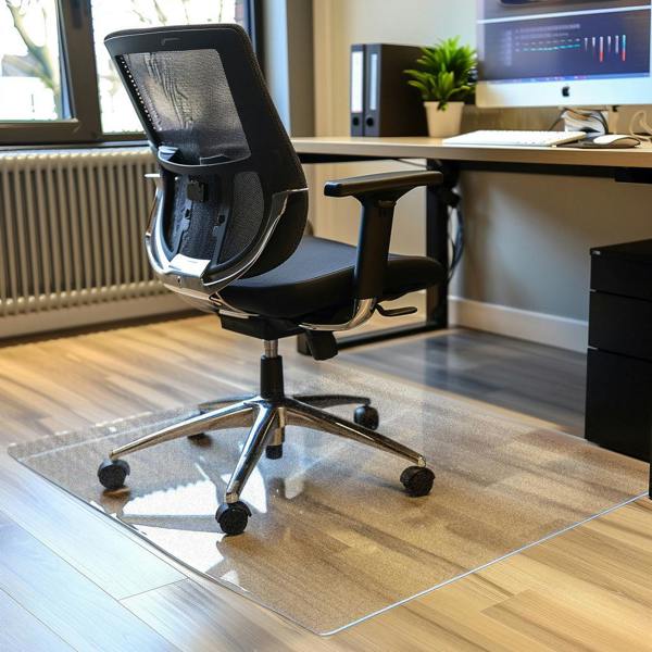 Nicoman Chair Mat for Hard Floors - Frosted