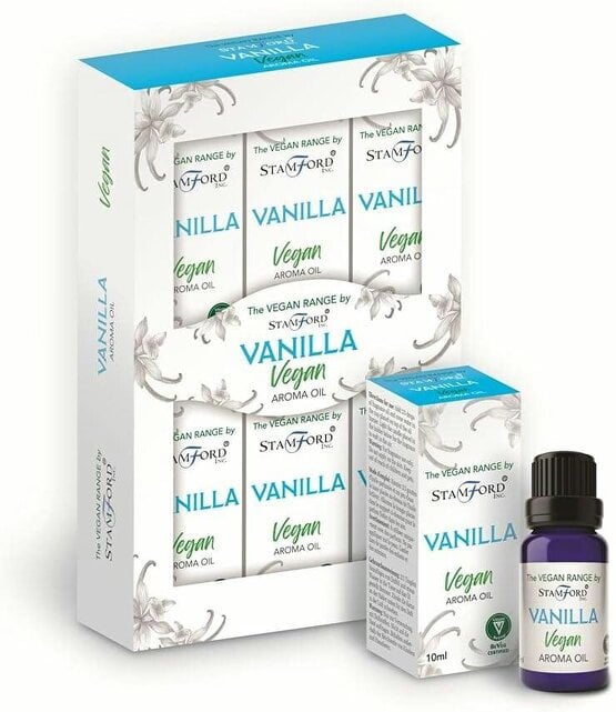 Stamford Vegan Vanilla Fragrance Oils for Home Fragrance, 6 x 10ml