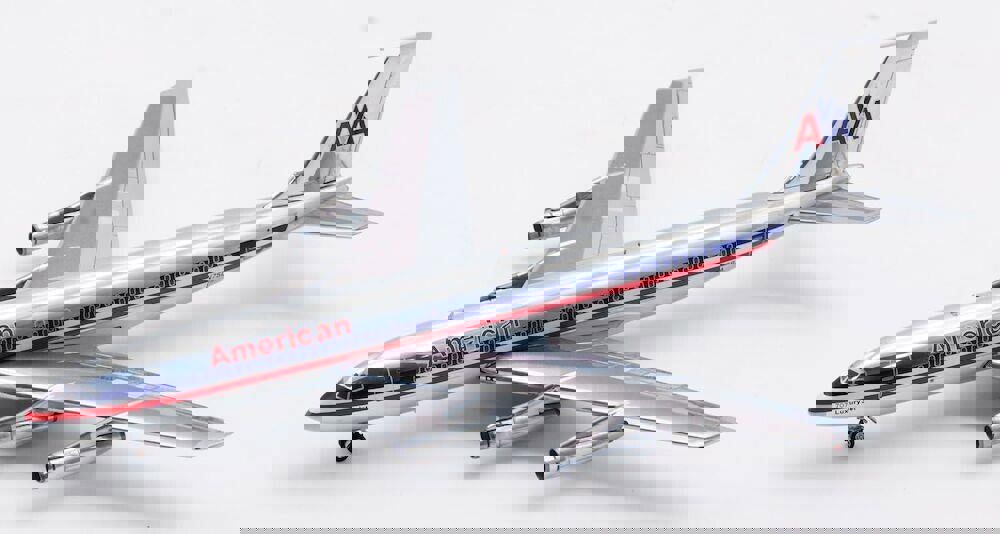 InFlight200 American Airlines Boeing 707-123B N7509A With Stand 1:200 Scale Inflight200 IF701AA0823P