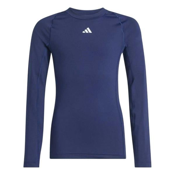 Adidas Childrens/Kids Techfit Aeroready Long-Sleeved Top - Navy Blue - 