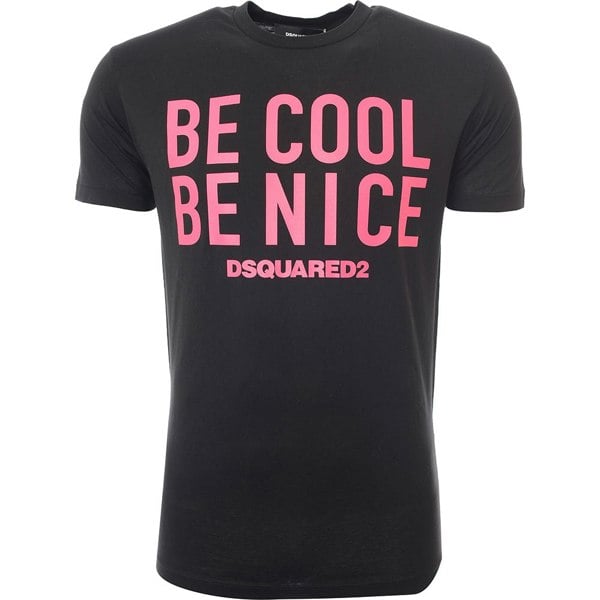 Dsquared2 Mens Short Sleeve T-Shirts In Black