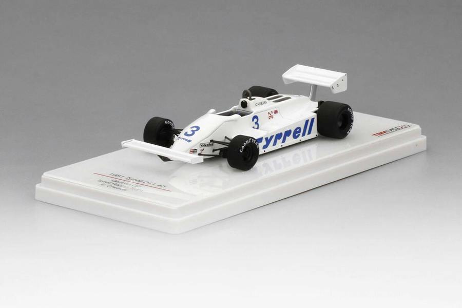 MCSlots Tyrrell 011 #3 1981 German GP Tyrrell Racing Team 1:43 Scale TSM TSM154361
