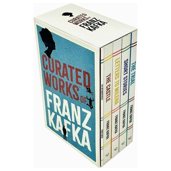 Curated Works of Franz Kafka 5 Book Set The Trial, Short Stories, Letters to Millena & more