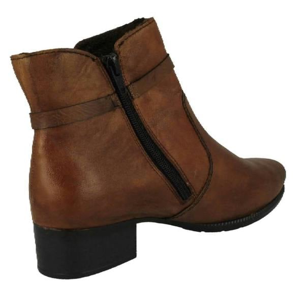 Rieker Womens Rieker Zip Up Chelsea Style Ankle Boot 78676