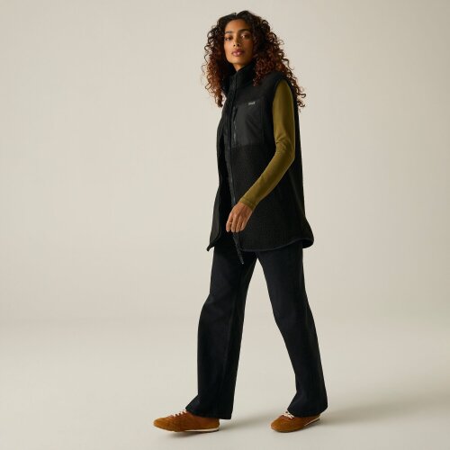 Regatta Womens Borg Longline Body Warmer - Black