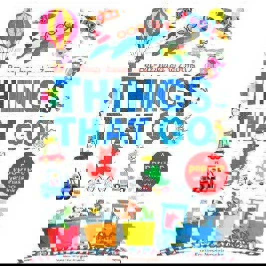 Little Learners Pop-Up Collection 3 Books Box Set (Beep-Beep and Zooms things that go, Dotty and Dash's 123, Alfie and Bet's ABC)