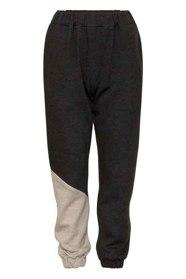 Bo Carter Jupiter Jogger Trousers in Organic Fleece - Grey