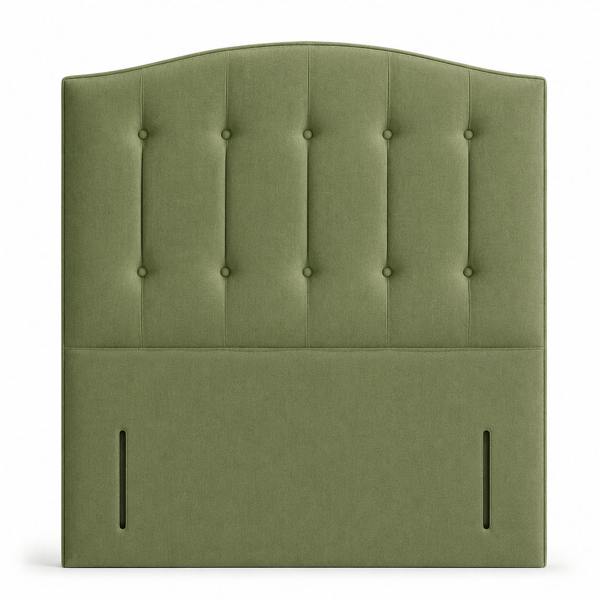 Great British Beds Nathalia Headboard - Green Plush