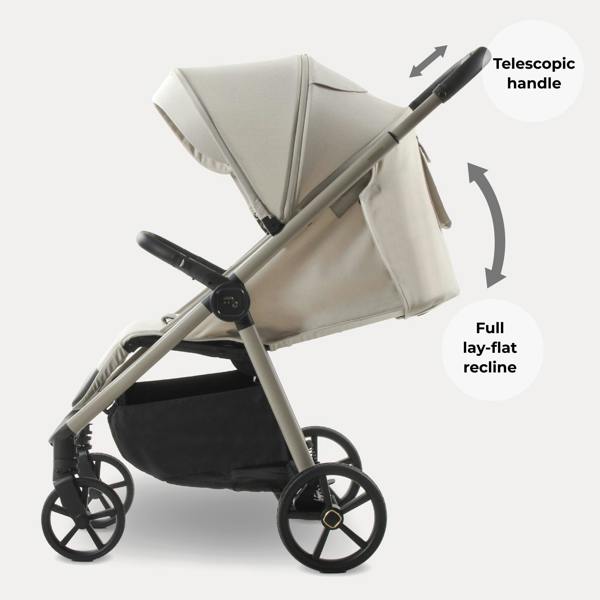 My Babiie MB170 Plus Pushchair - Ivory