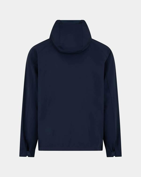 Aquascutum Mens Shell SP Hooded Jacket - Navy 11