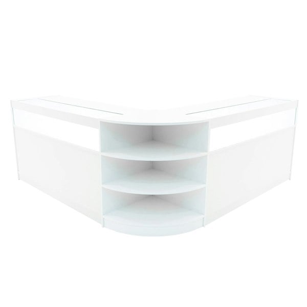 Monstershop Theseus LED Shop Counter Set LM60 & 2 x B1500 - White