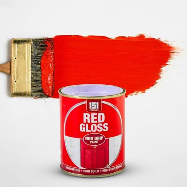 151 12X Red Gloss Non-Drip Paint 300ml
