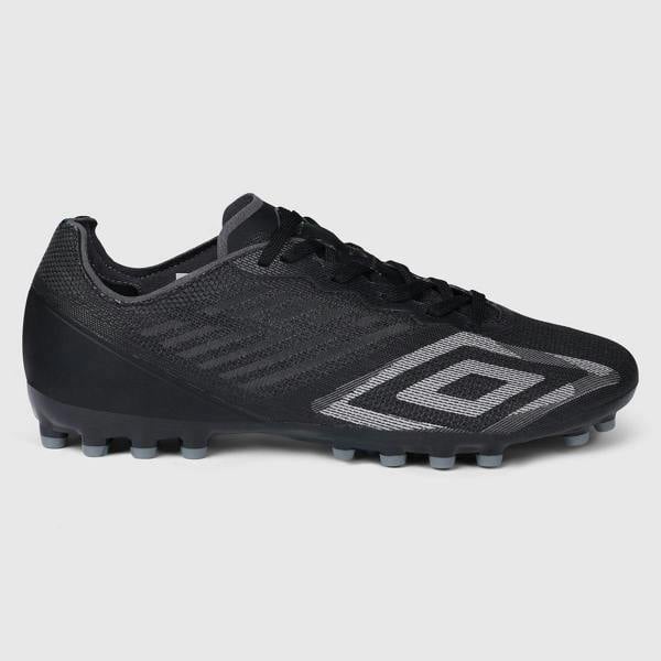 Umbro Mens Velocita Decima Pro Artificial Ground Football Boots - Pirate Black/Gunmetal/Black Shimmer - 