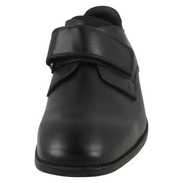 Start-rite Boys Startrite Formal Hook & Loop School Shoes Logic
