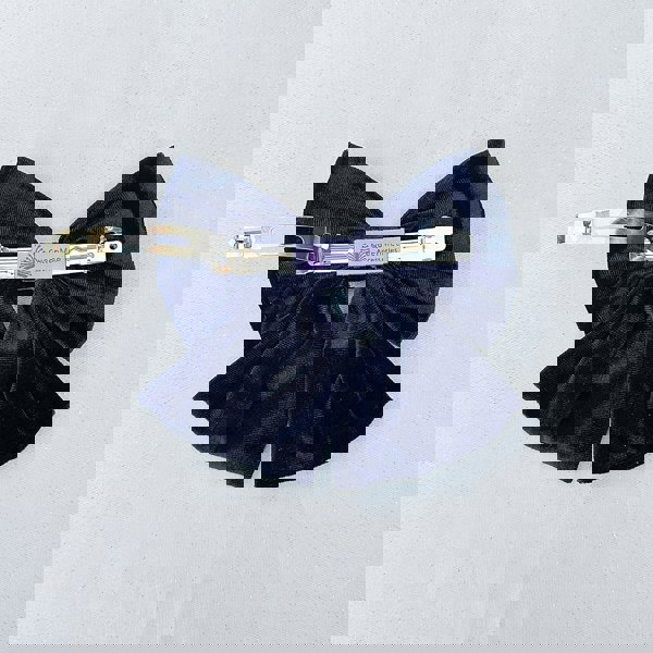 Black Hair Bow Velvet Bow Hair Clip Barette