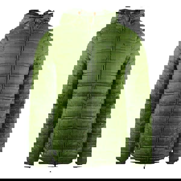 Aquascutum Mens London Quilted Logo Jacket - Green