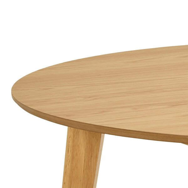 Wyld Haus Marseille 120cm Round Oak Veneer Dining Table