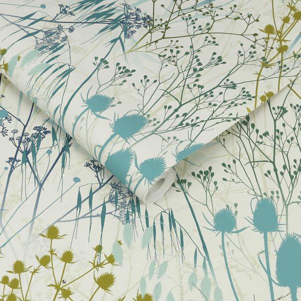 Clarissa Hulse Summer Border Wallpaper | Verdigris