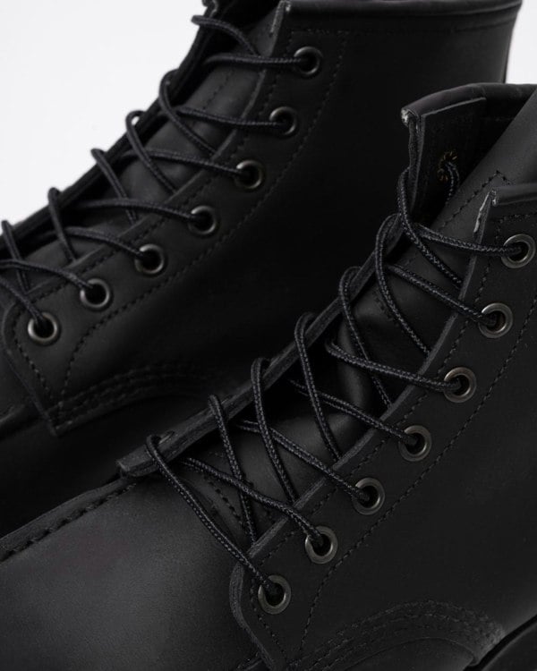 Red Wing 6 Inch Moc Toe Mens Boot - Black Harness