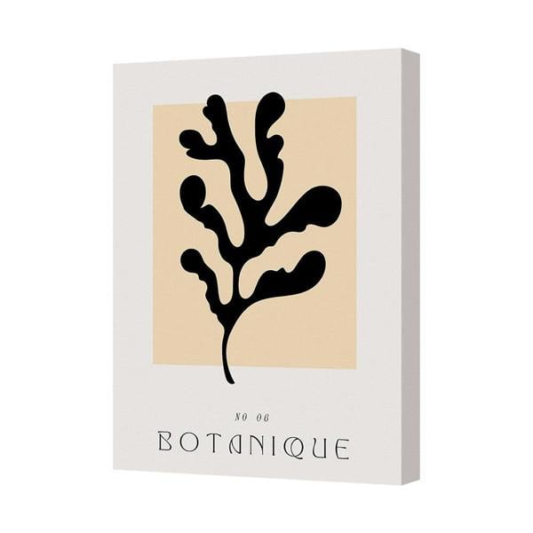 Benjamin Tate Design Botanique No 06 Canvas Wall Art Botanical Plant Silhouette Print