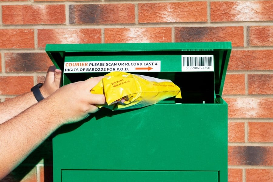 Monstershop Parcel Post Box - Green