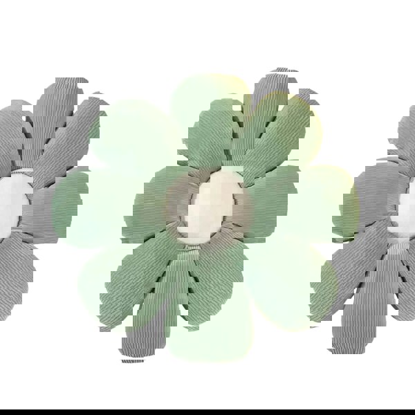 Anyhouz Throw Pillow Green Daisy Flower Couch Decorative Cushion