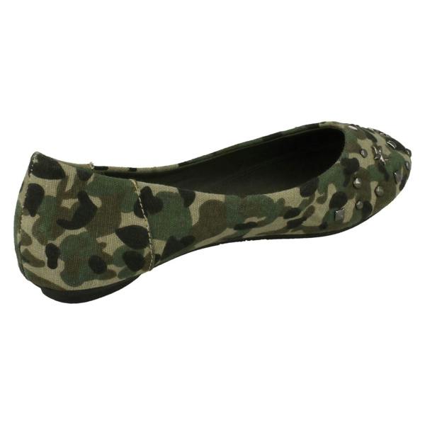 Spot On Girls Spot On Studded Ballerina Flats