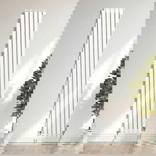 Monstershop Oval Column Radiator – 1800mm x 600mm – White