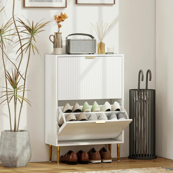 Flip-down Shoe Cabinet